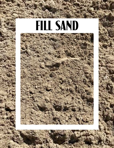 fill sand